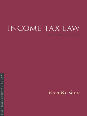 cover image of Income Tax Law